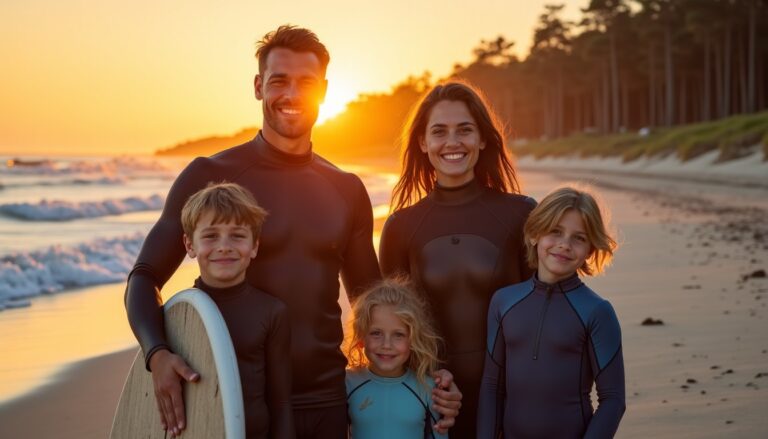 Hossegor engorgée : ces familles de surfeurs préfèrent la station voisine, plus calme et conviviale