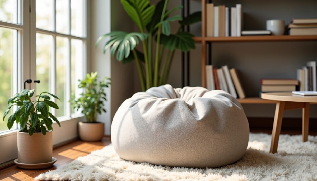 Ce pouf B&M à moins de 10 € séduit les amateurs de déco : astuce idéale pour votre coin lecture ou piège à éviter ?