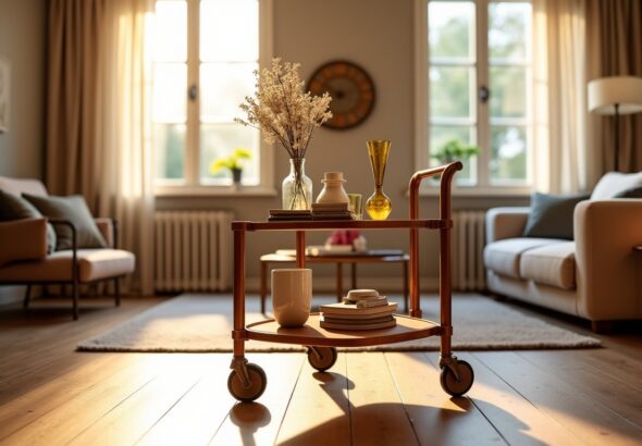 Maison en désordre ? Découvrez la desserte Maisons du Monde à moins de 55 € qui transforme votre intérieur en boutique chic