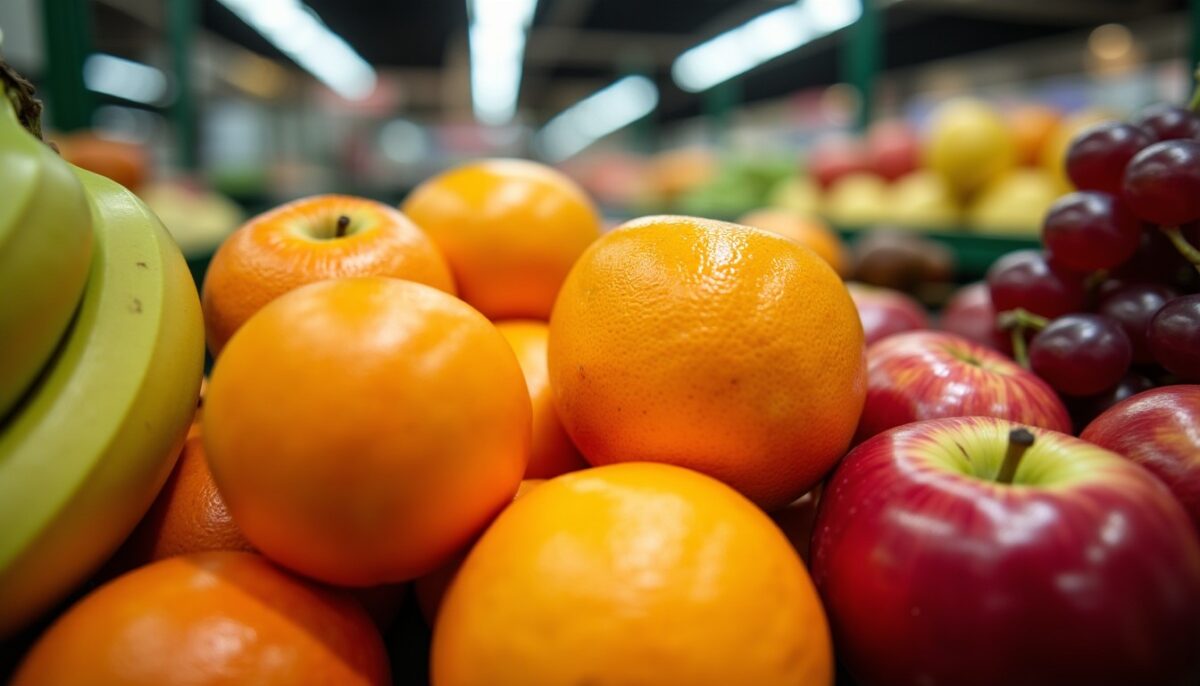 Fruits ultra brillants en supermarché : ce secret énigmatique derrière leur éclat qui vous invite à la prudence