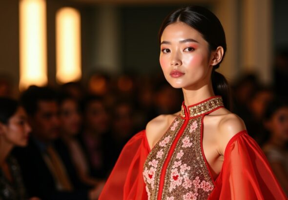 Devon Aoki : L'élégance asiatique qui illumine les podiums