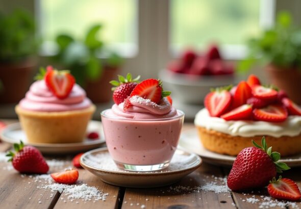 Fraises : 3 desserts légers et gourmands à savourer sans culpabilité, à refaire chaque semaine pour oublier le sucre