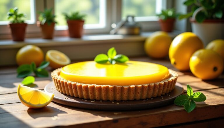 Tarte au citron sans cuisson : la méthode express qui a conquis mes invités, adoptez-la dès aujourd'hui !