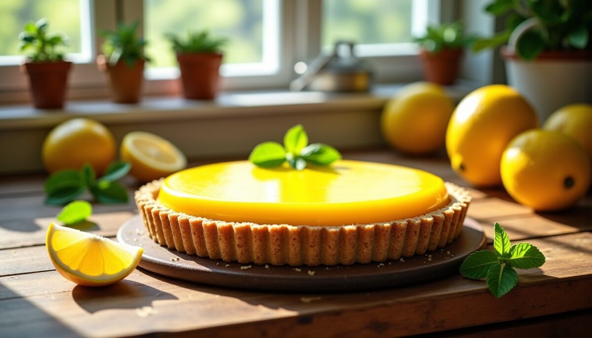 Tarte au citron sans cuisson : la méthode express qui a conquis mes invités, adoptez-la dès aujourd'hui !