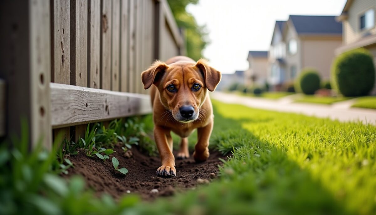 Votre voisinage en péril : quand le chien creuse sous la clôture, découvrez vos droits légaux insoupçonnés !