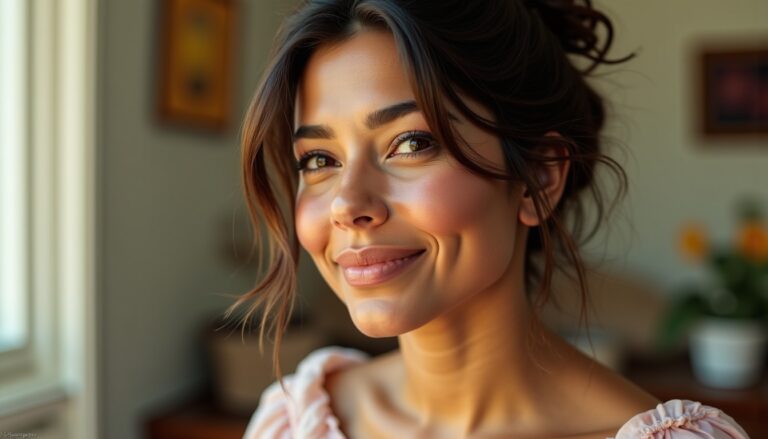 Sortilège bohème : Vanessa Hudgens sublime avec un chignon aérien et naturel