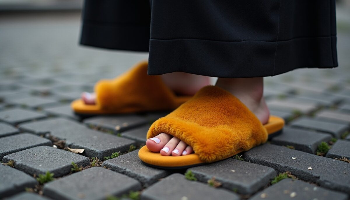Les slippers : quand les pantoufles investissent la rue avec élégance
