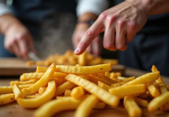 Le secret des chefs belges pour des frites croustillantes : le geste souvent oublié avant la cuisson finale