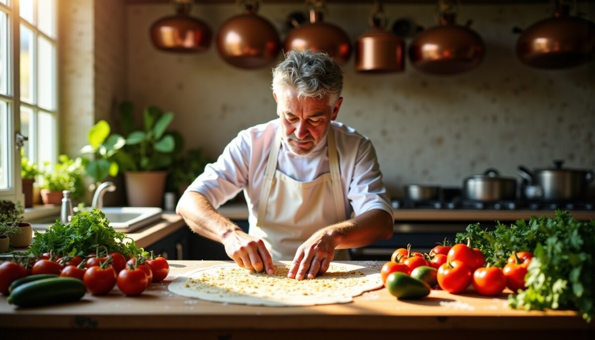 Le secret provençal pour des tartes aux légumes non détrempées : la base crémeuse à étaler avant tout