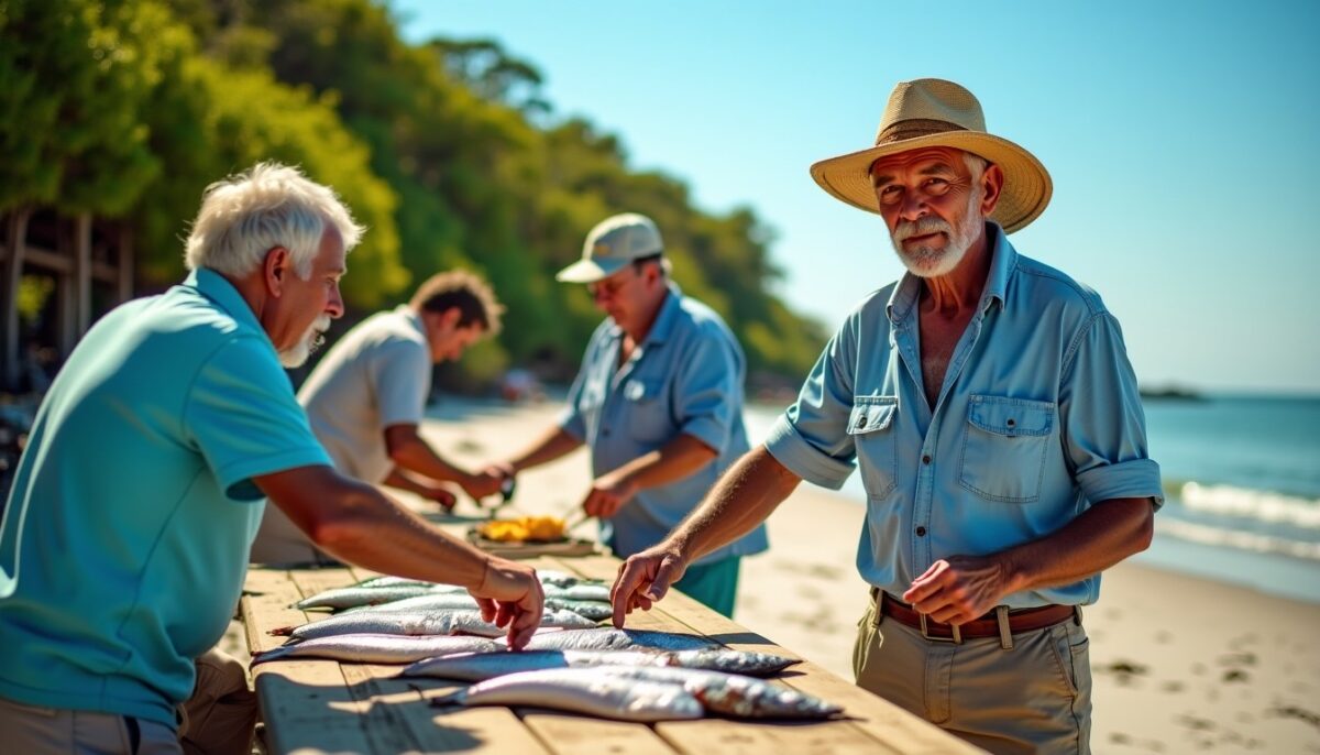 Au barbecue, les pêcheurs du Sud révèlent leur secret : ce geste inédit avant la cuisson transforme le poisson