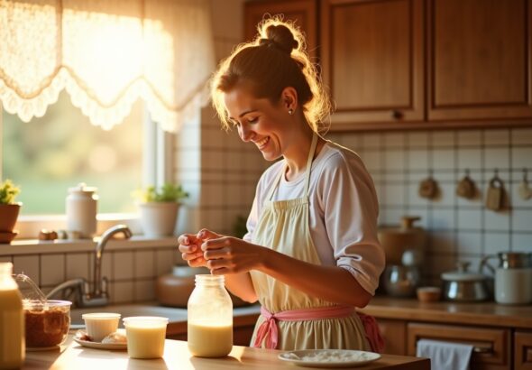 Préparez du beurre maison en 5 minutes sans robot : le pot en verre et l'astuce du frigo à connaître, et l'erreur à ne surtout pas commettre