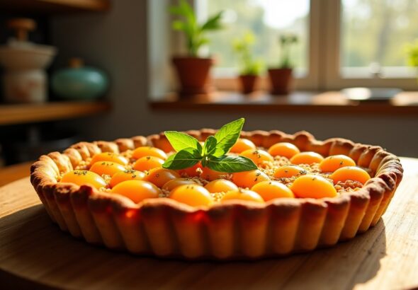 Abricots sans saveur ? En 15 minutes au four avec cette herbe du jardin, vous transformerez votre tarte en un délice irrésistible !