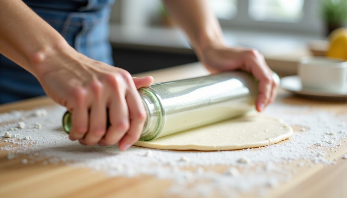 « Ma pâte ne colle plus jamais » : comment cet objet courant du frigo a remplacé mon rouleau à pâtisserie