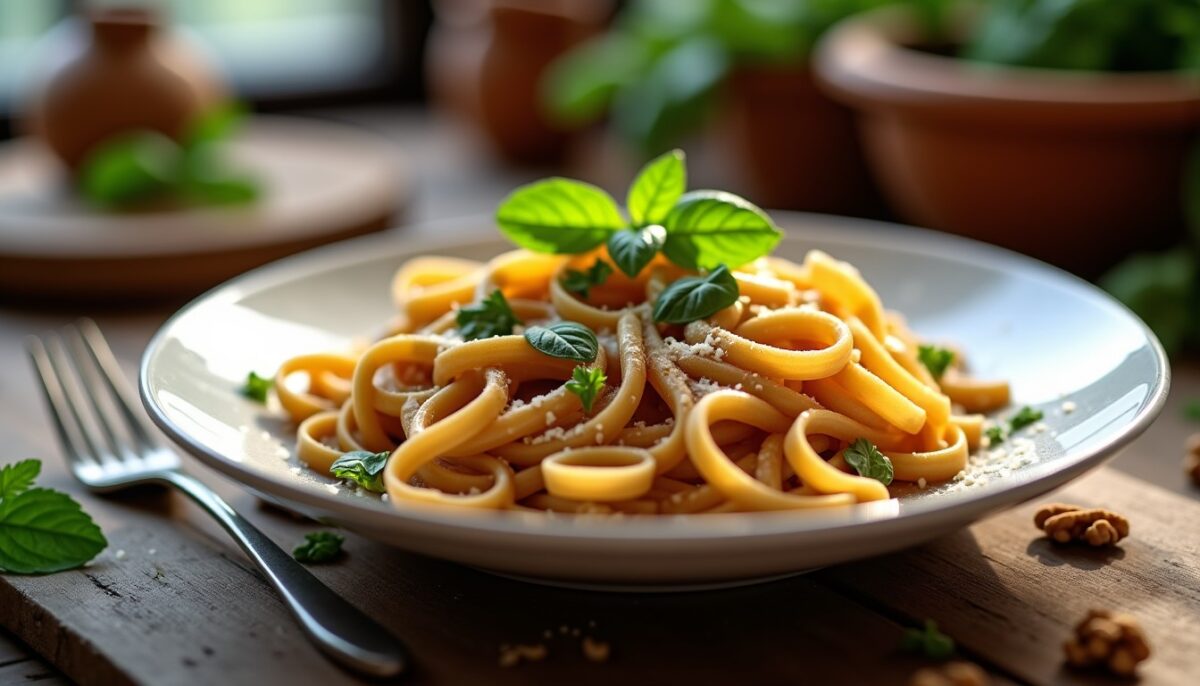Adieu la crème : découvrez la sauce italienne aux noix qui va révolutionner vos pâtes