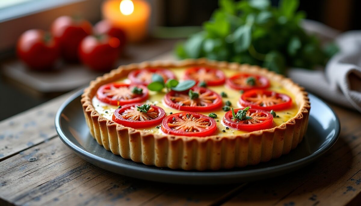 La tarte aux tomates et Rocamadour : la nouvelle star gourmande du dimanche soir qui détrône le gratin