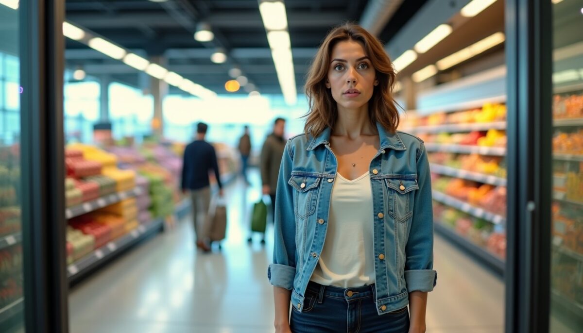 « Après deux ans de courses au Drive, elle découvre la vérité en franchissant enfin les portes du magasin »